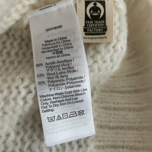 Madewell Cable Ashmont Cardigan Sweater Size XL - Picture 4 of 6